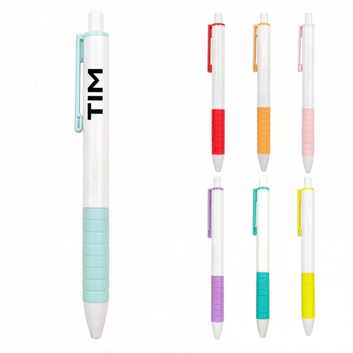 Macaron Retractable Gel Pen, custom pen with logo imprint 1