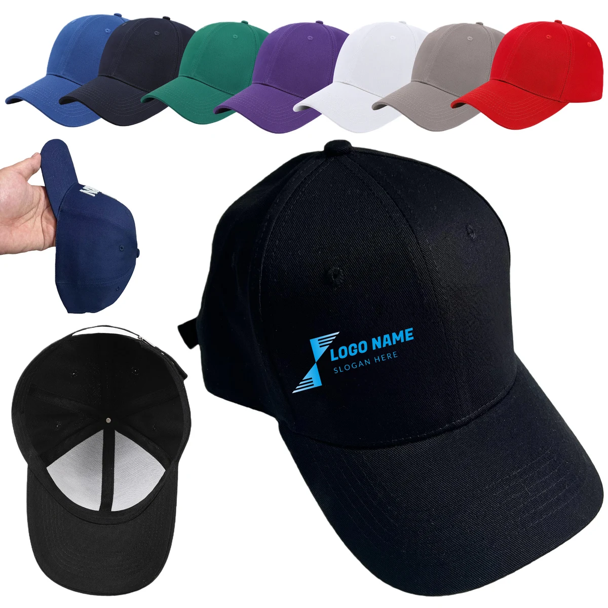Soft Classic Baseball Sun Cap 1