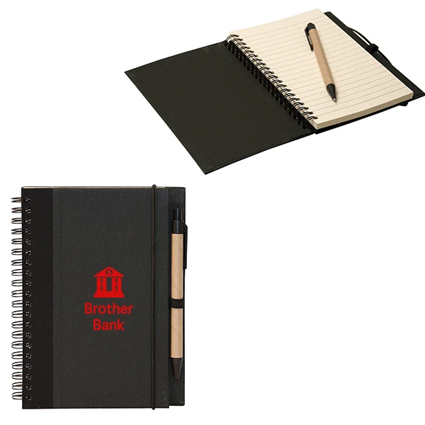 Recycled Cardboard Notebook: 70 sheets 1