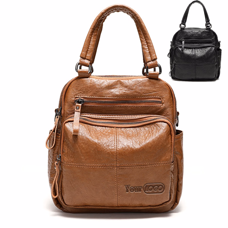 PU Leather Backpack foe women