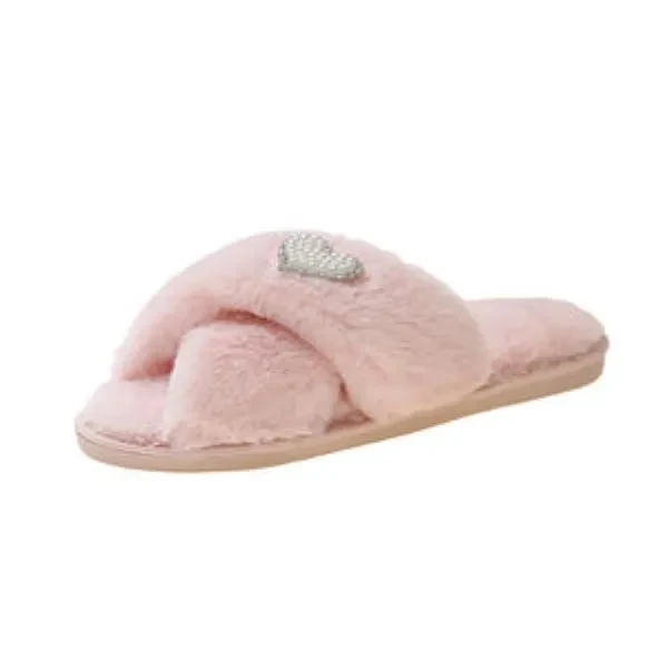 Fluffy Soft Wedding Women's Slippers 1