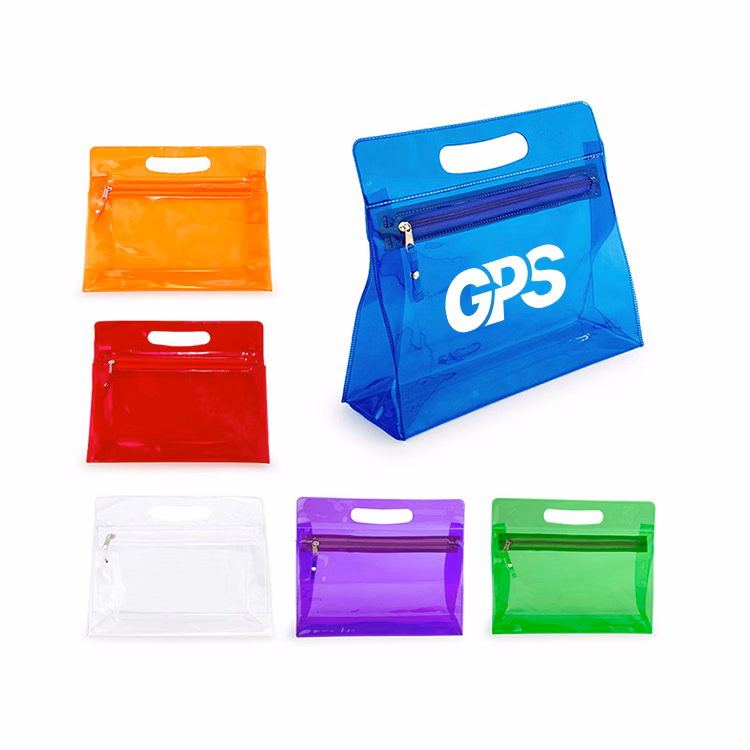 Zippered Translucent Vanity Bag