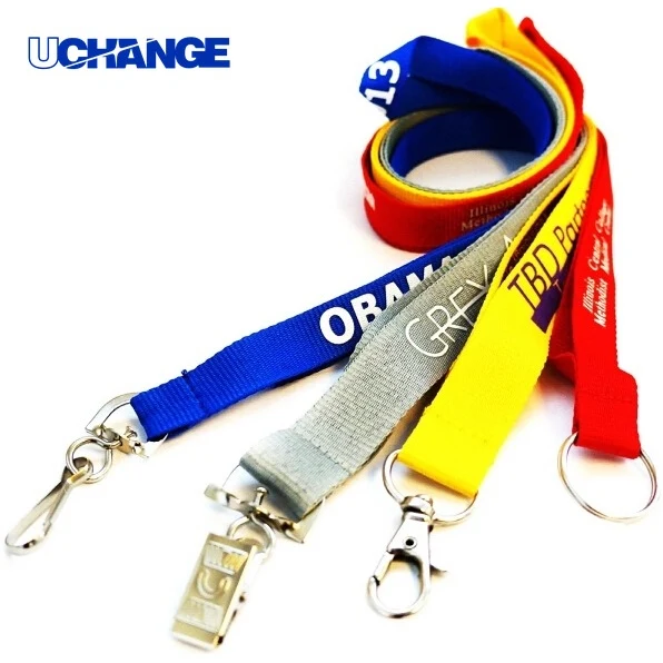 Custom Polyester Lanyards Full-Color Event Branding Straps 1