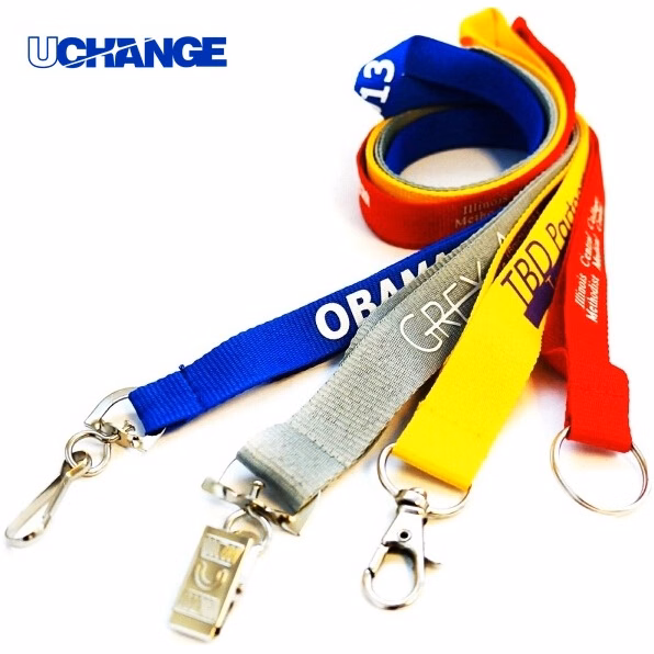 Custom Polyester Lanyards Full-Color Event Branding Straps