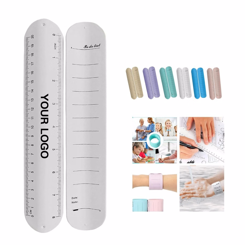 Silicone To Do List Bracelet with Measurement