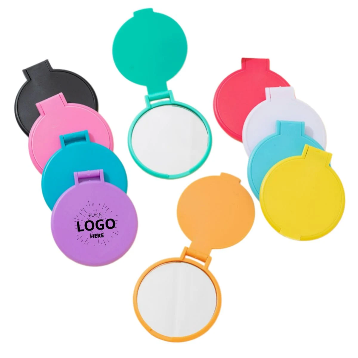 Mini Round Folding Mirrors 1