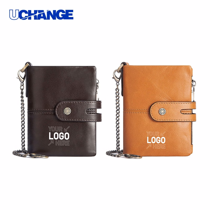 Anti-Theft Genuine Leather Men's Wallet
