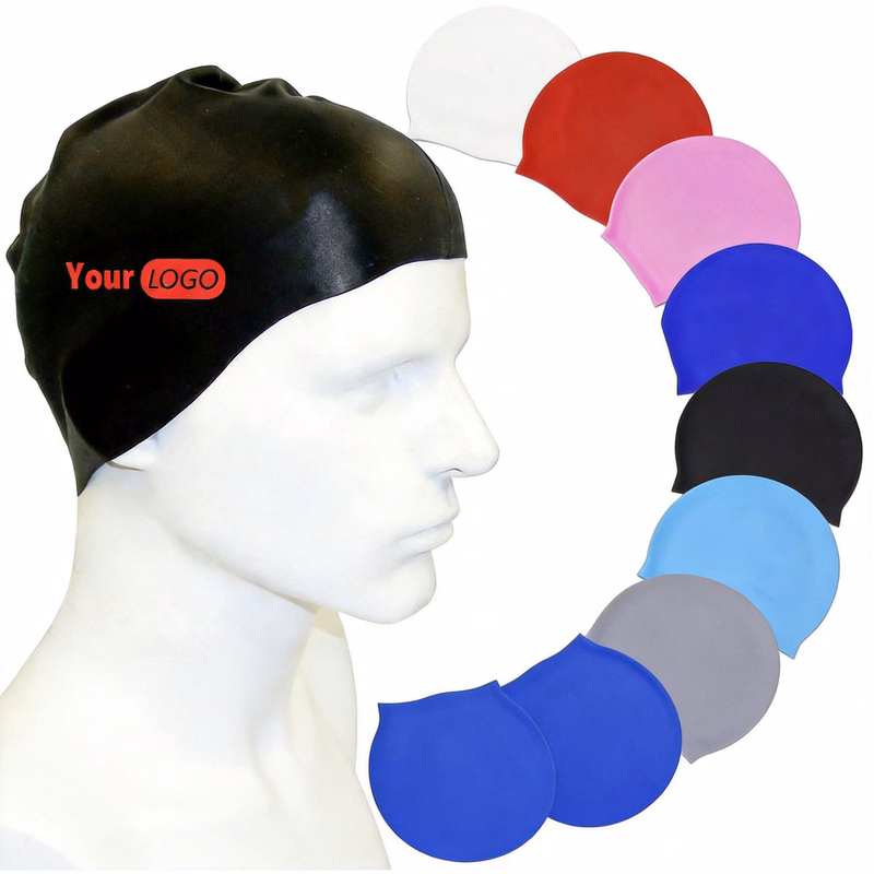 Soft Silicone Swimming Cap