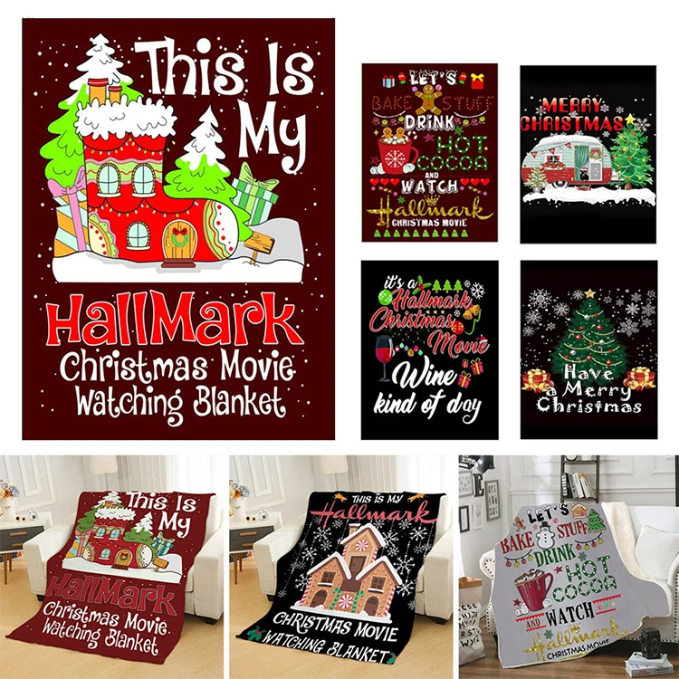 Holiday Flannel Blanket 1