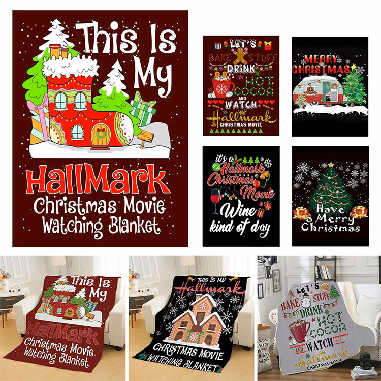 Holiday Flannel Blanket