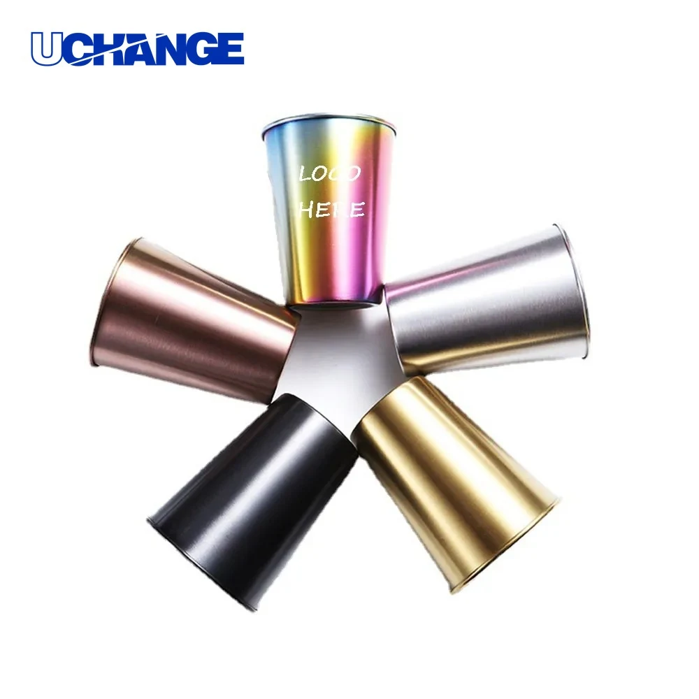 16oz Stainless Steel Pint Cup for Outdoor Events & Casual Drinking 1