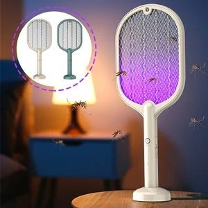 Led Lamp Mosquitoes Killer Rackets Electric Mosquito Swatter 1