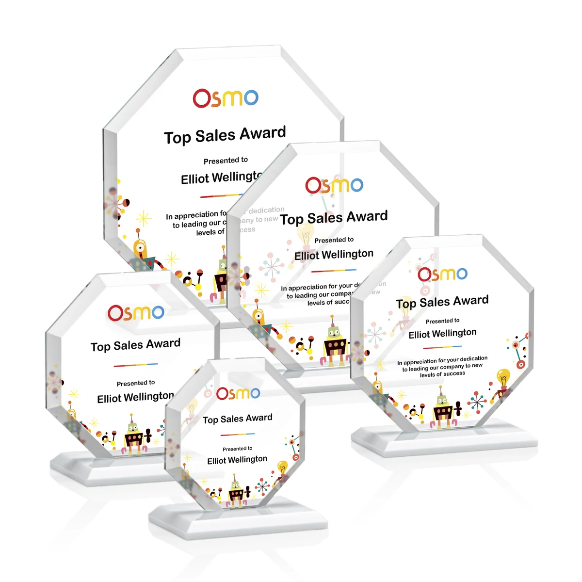 Leyland VividPrint™ Award - White 1