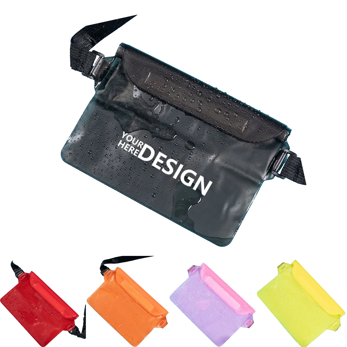 Crossbody Waterproof Swim Waist Pack 1