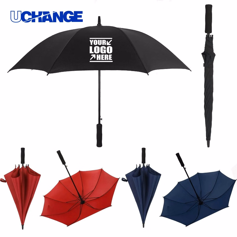 47-Inch Golf Umbrella Large Coverage Outdoor Umbrella