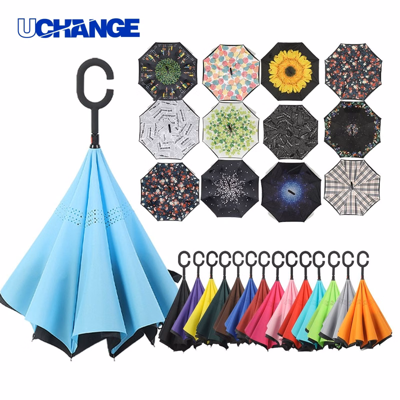 Large Reverse Inverted C-Handle Umbrella