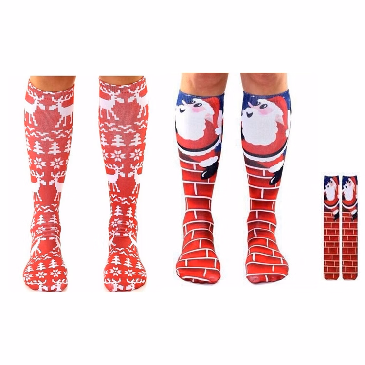 Affordable Dye Sublimation 18" Tube Socks