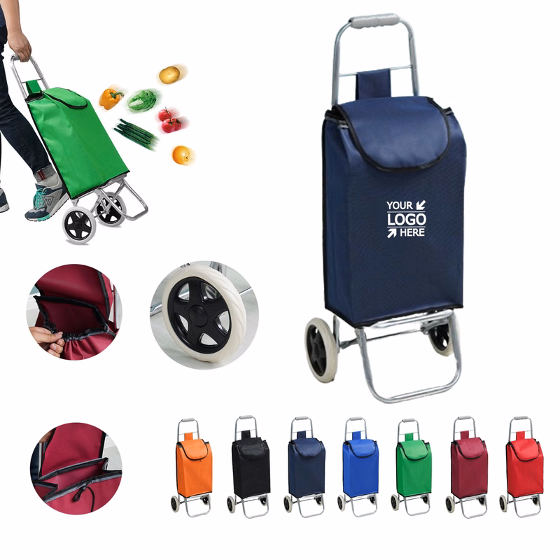 Foldable Grocery Bag Shopping Cart