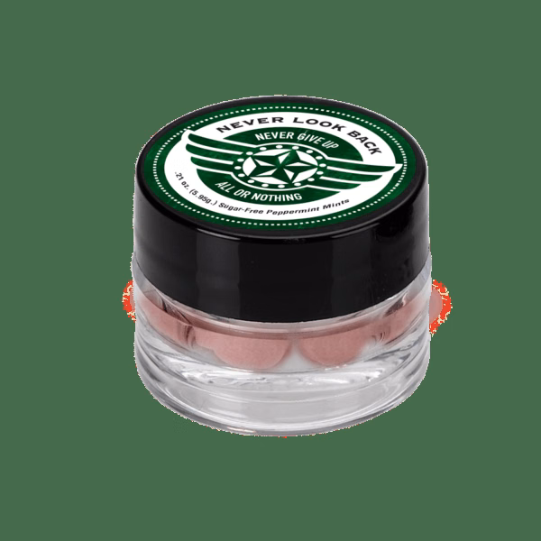 1" x 1 1/2" Single Jar Cap with Mints