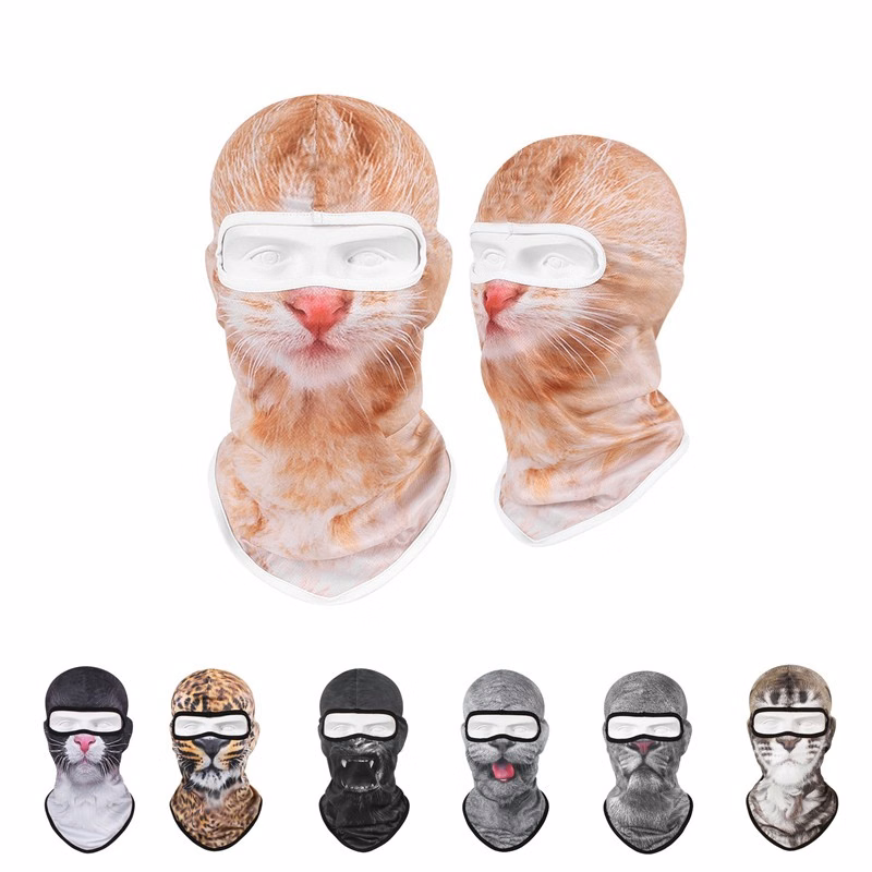 3D Animal Sunscreen Face Gini