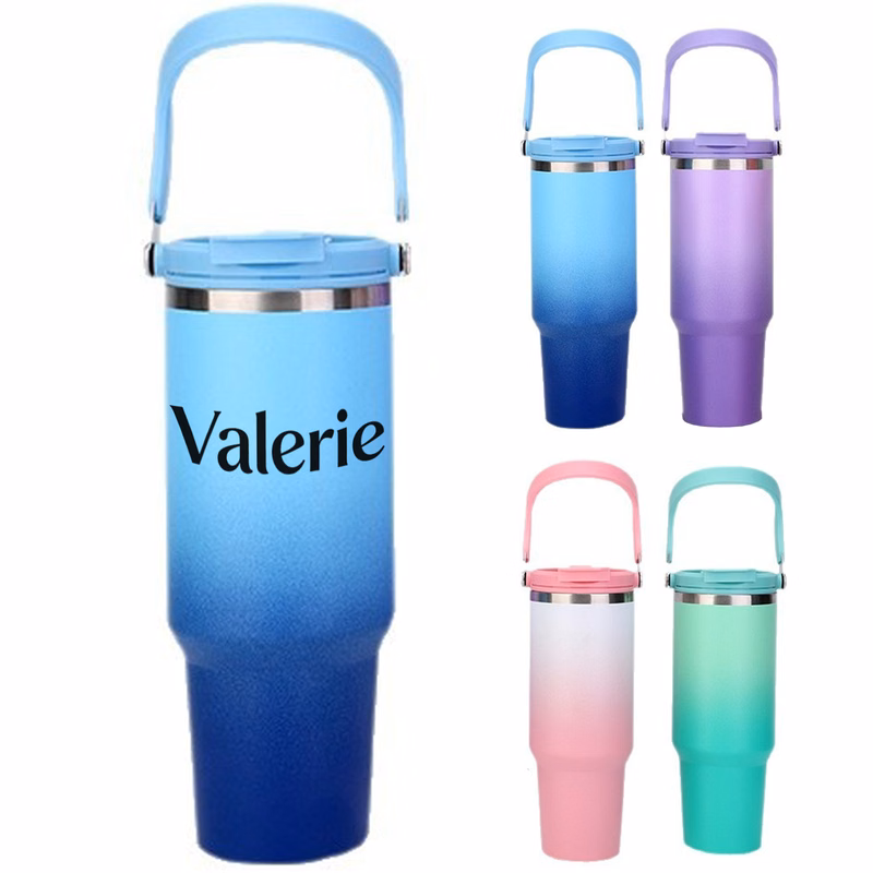 30oz 304 Stainless Steel Vacuum Insulated Water Bottle