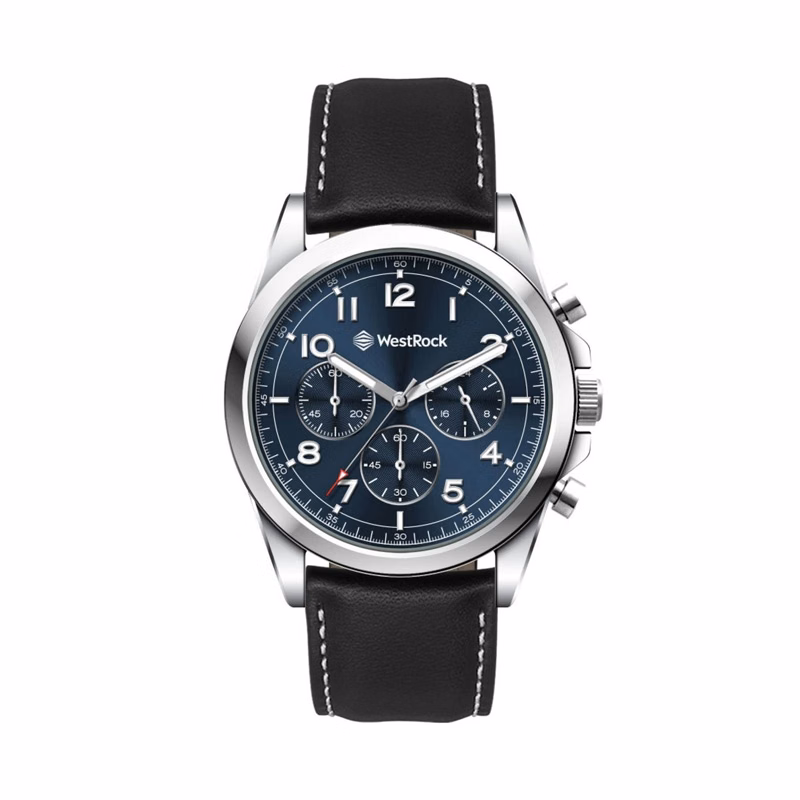 41MM, SILVER METAL CASE, CHRONO MVT