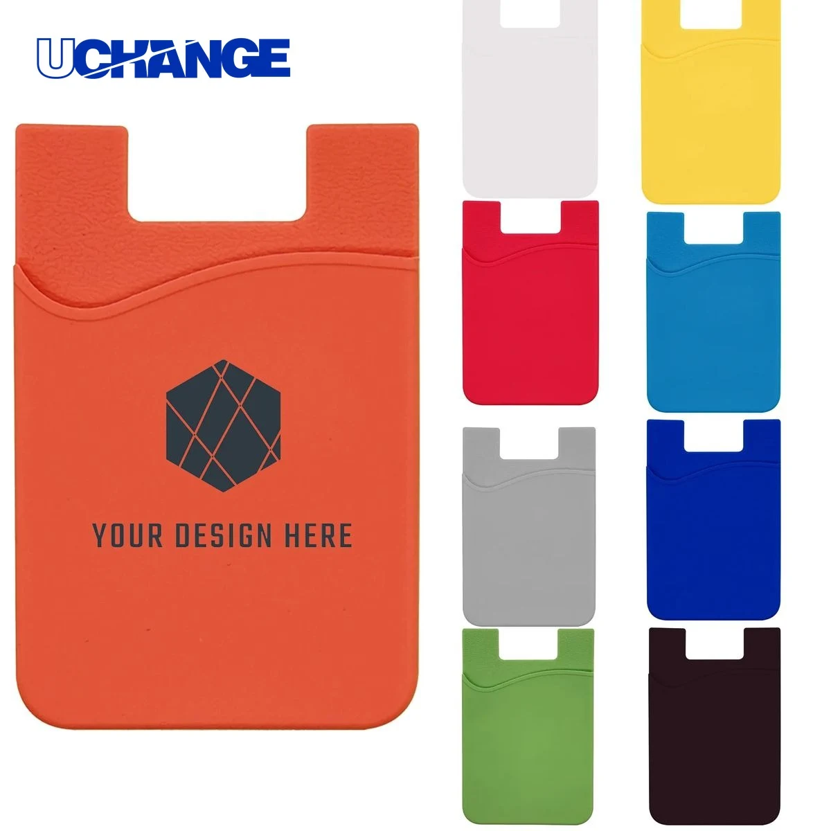 Cell Phone Adhesive Card Holder Wallet 1