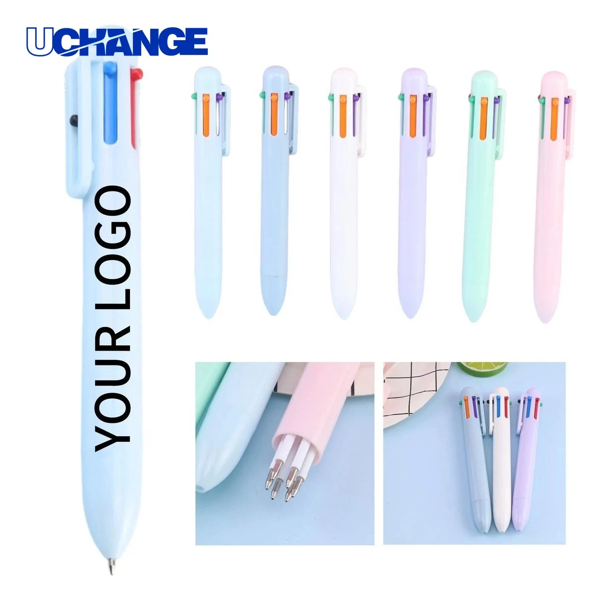Multi Color Plastic Ballpoint Pen 1