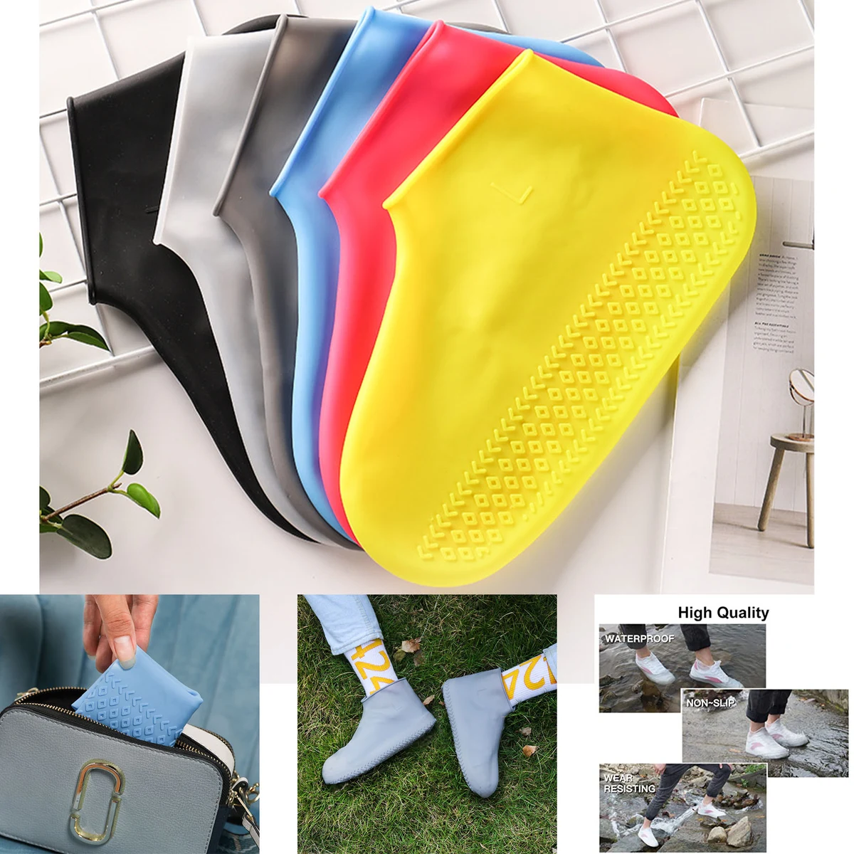 Silicone Waterproof Shoe Cover 1