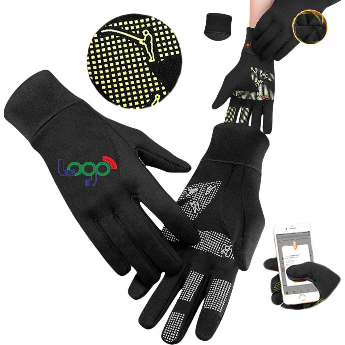 Anti-Slip Breathable Touchscree Cycling Gloves 1