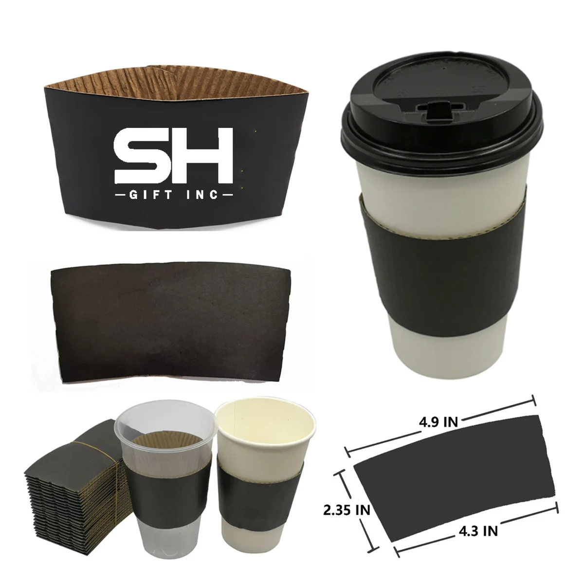 Coffee Cup Sleeves for 12OZ 16OZ 1