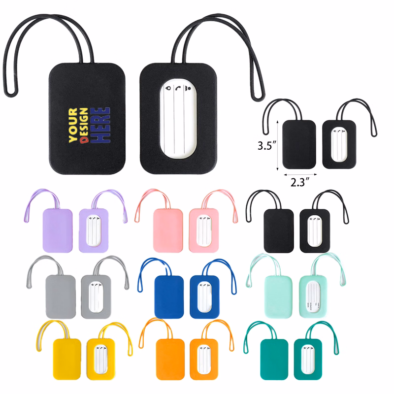 Silicone Custom Travel Tags