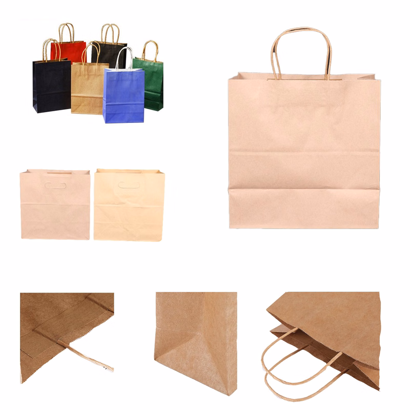 Gift Kraft Paper Shopping Party Functions Bags