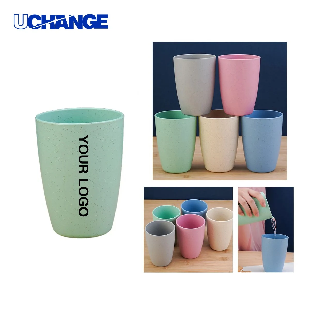 Reusable Straw Cup Drinkware for Daily Use 1