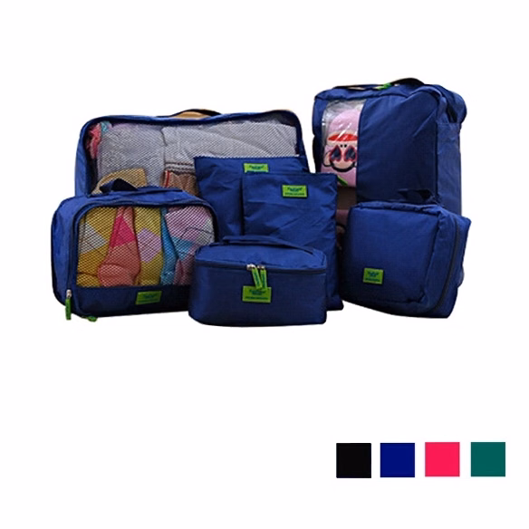 7pc Travel Packing Cubes Household Storage Kit