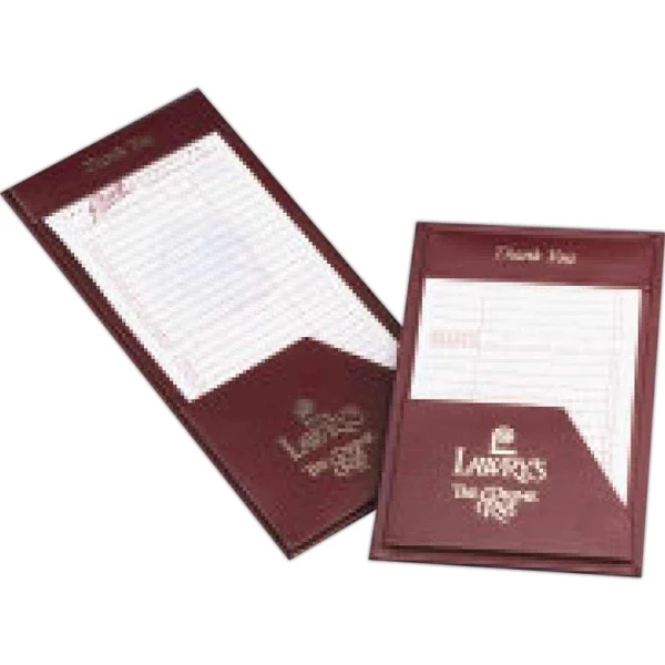 Guest Check Presentor - Single Panel Horizontal + R Pockets 1