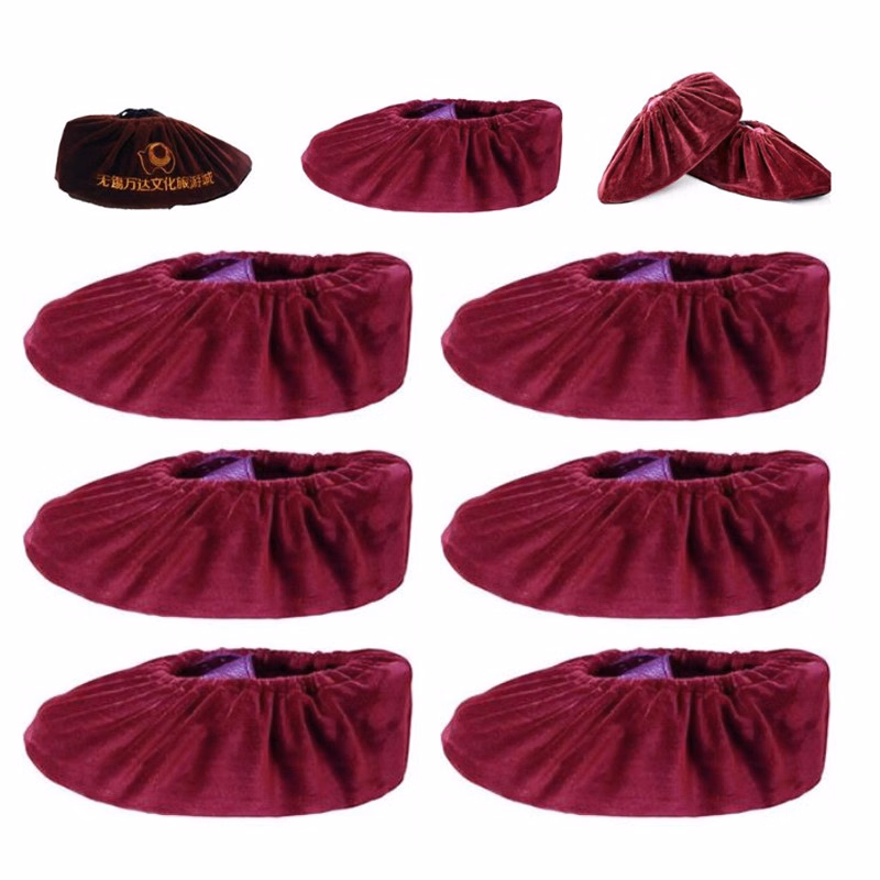Flannel Shoe Cover with Sole