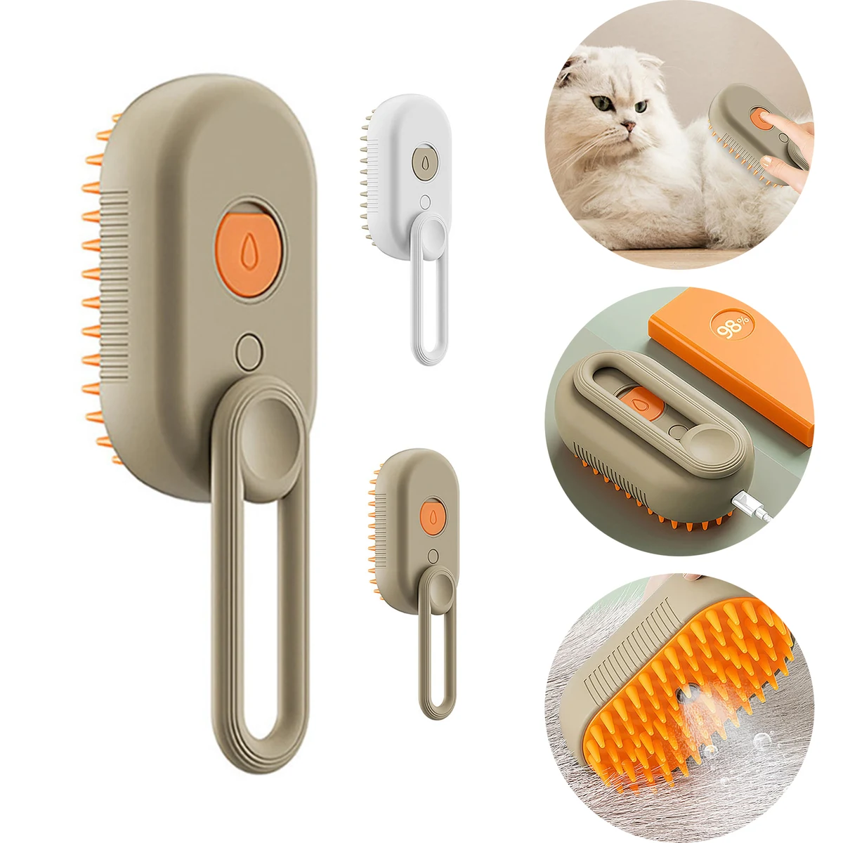 Cat Massage Comb Brush 1