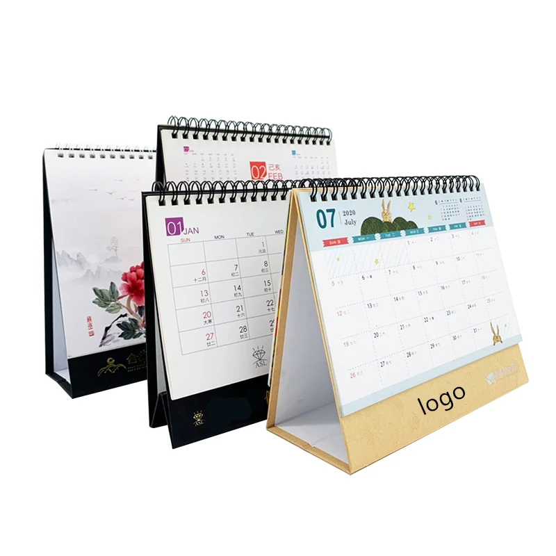 Custom Desk Table Calendar 1