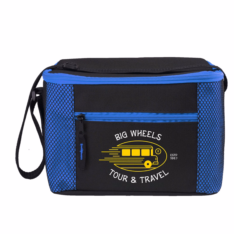 Yuma Aluminum Foil Insulated Lunch Bag (2 Color Imprint)