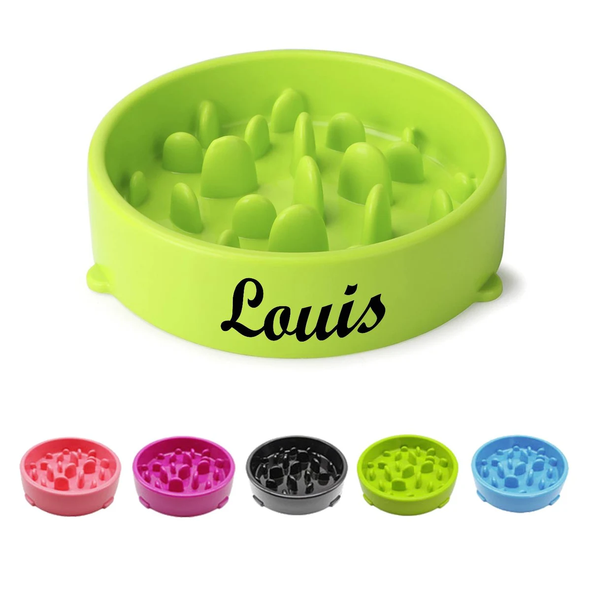 ABS Pet Non-Slip Slow Feeder Interactive Bowl 1