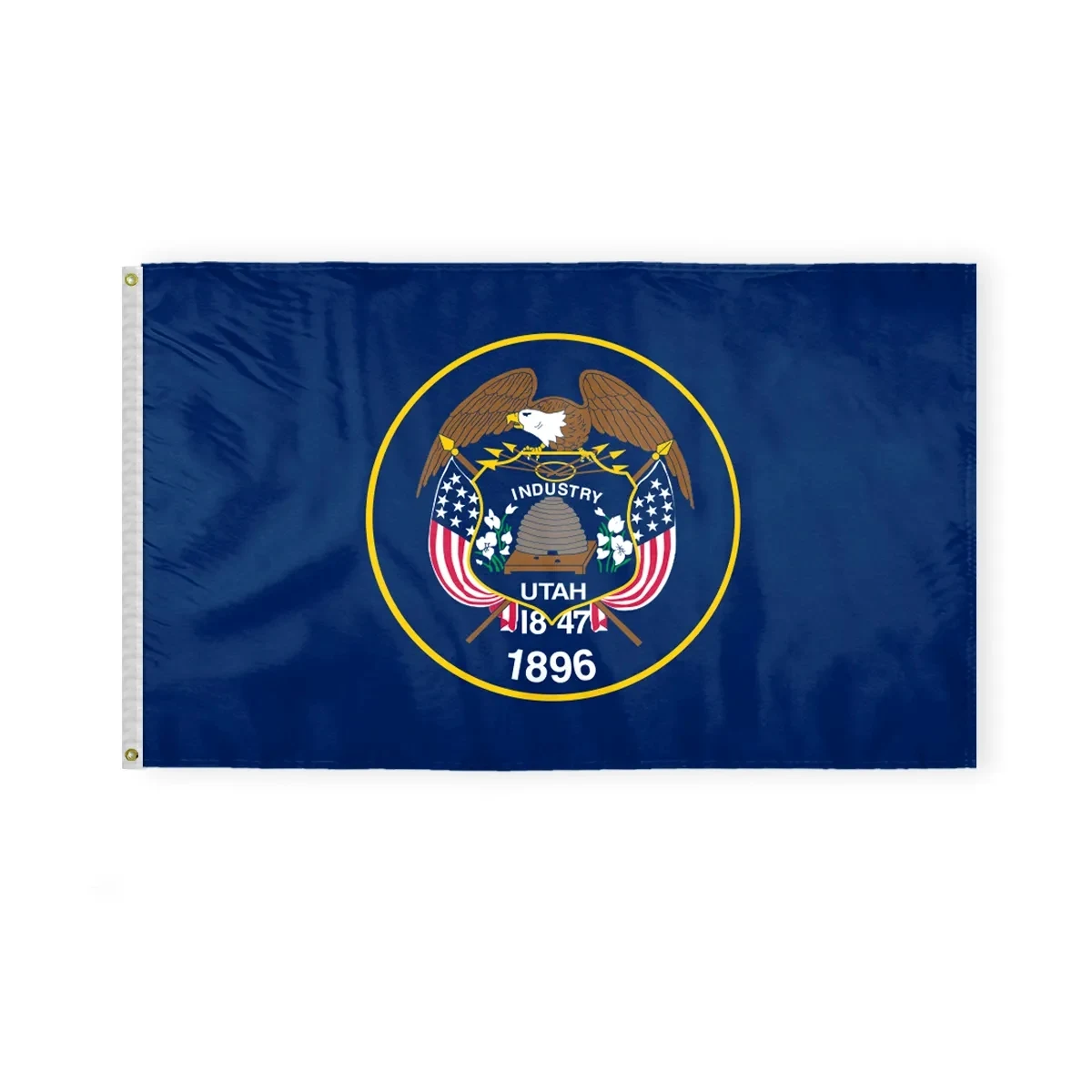 3'x5' Utah ePoly Printed Flags 1