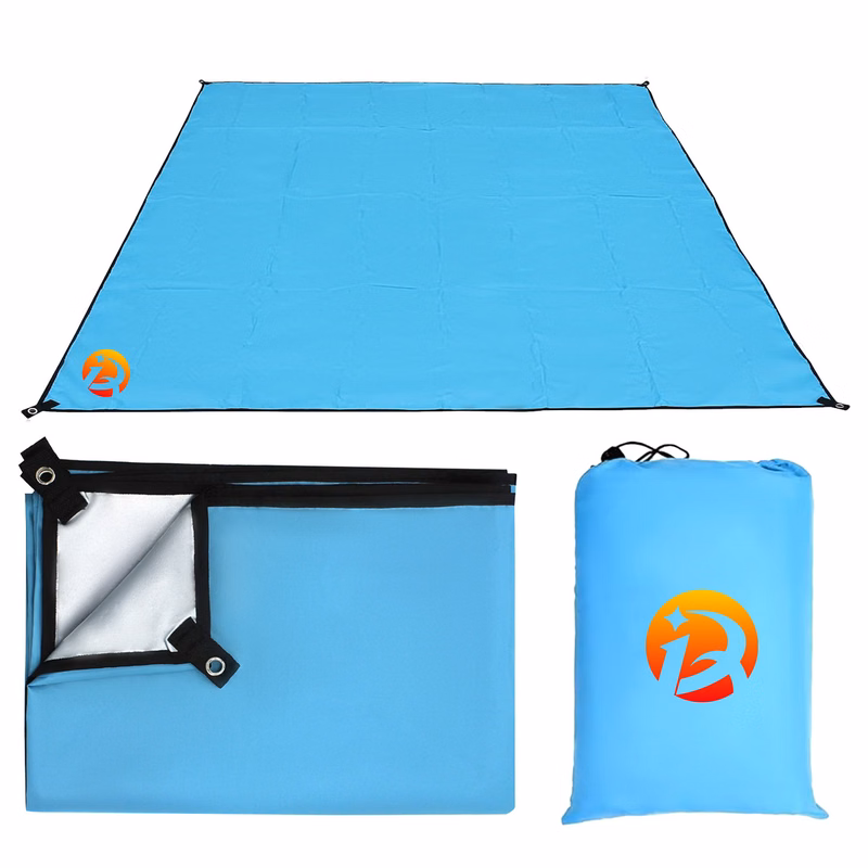 Waterproof camping tent fabric