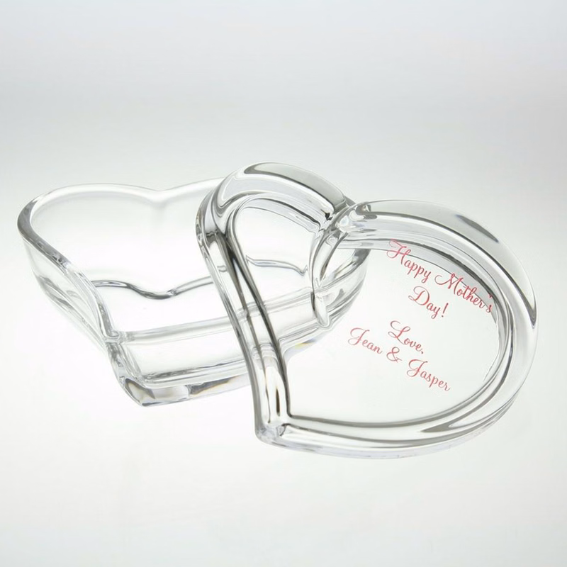 4 1/8" Award - Heart Box