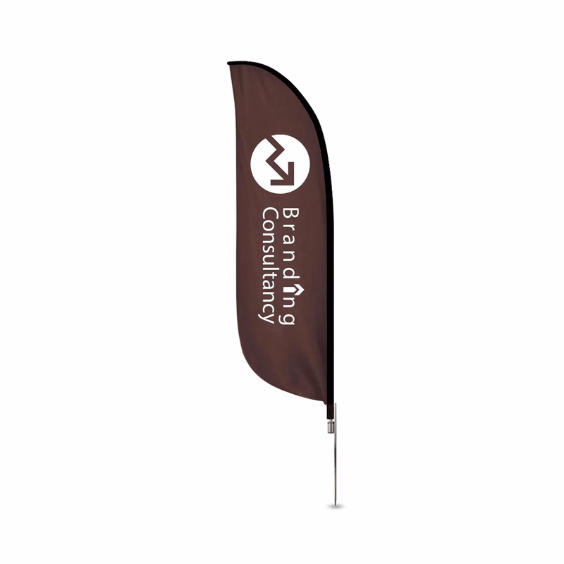 Feather Flag - Single Sided with Spike Base (1.55Ft x 5.5Ft)