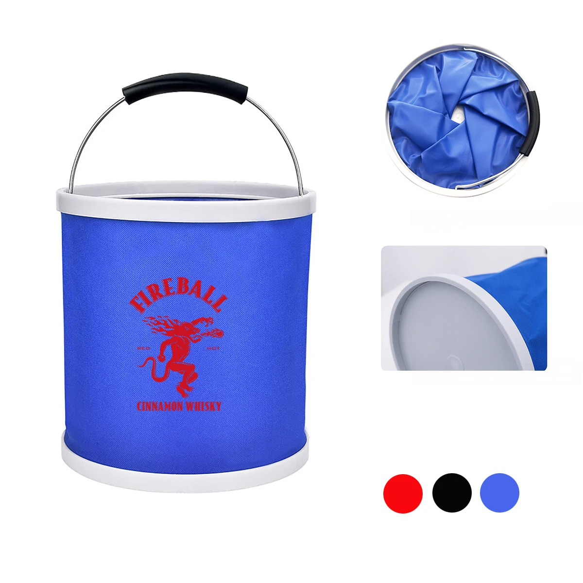 9L Collapsible Camping Water Bucket 1