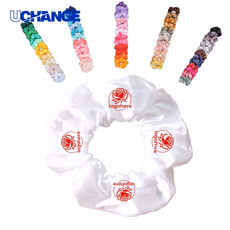 Slip-Resistant Satin Ponytail Holder Elastic
