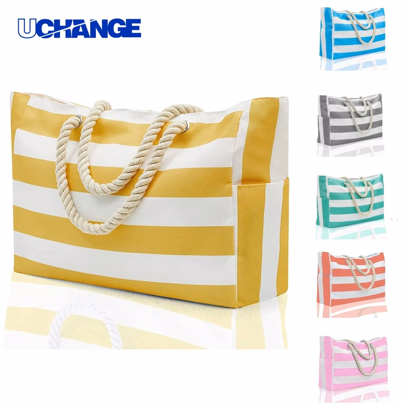 Sandproof Waterproof Large Beach Tote Bag
