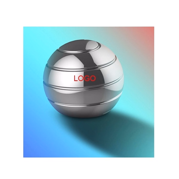 Aluminum Full Body Optical Illusion Fidget Spinner Ball