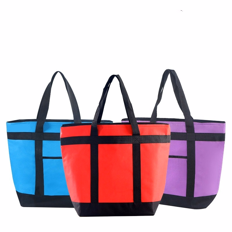Large Capacity Insulated Cooler Tote Bag